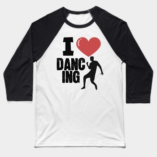 I love dancing men Baseball T-Shirt